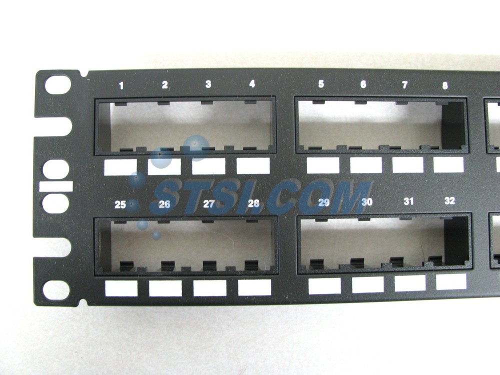 Panduit CPP48FMWBLY 48-Port Flush Mount Patch Panel ~STSI