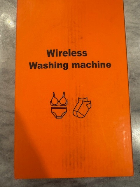 Portable Wireless Mini Wash Machine. USB Rechargeable NIB
