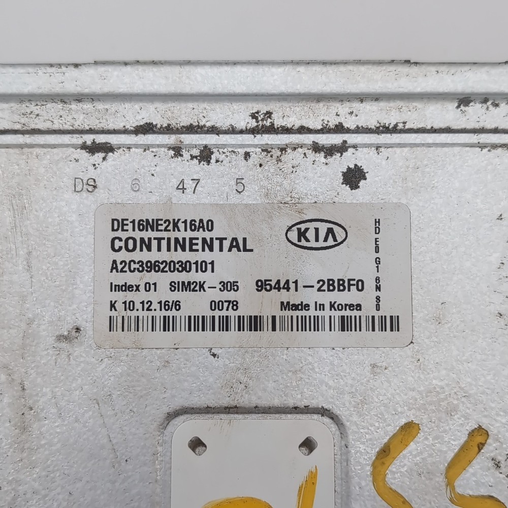 2017 2018 2019 Kia Niro TCM Transmission Control Module 95441-2BBF0