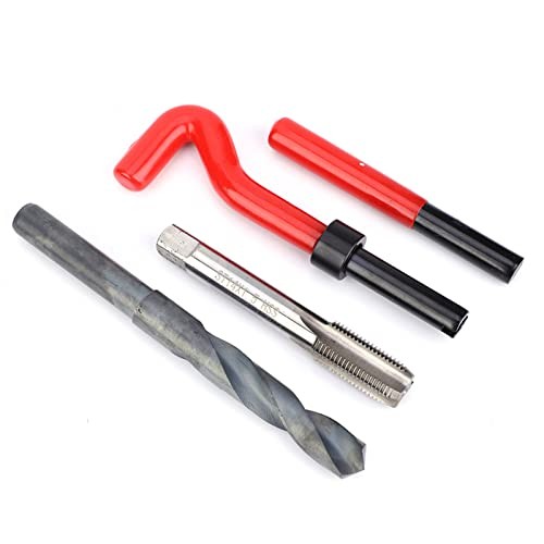 Thread Repair Tool, 15pcs Thread Sleeve M14x1.5 Thread Insert Kit Female