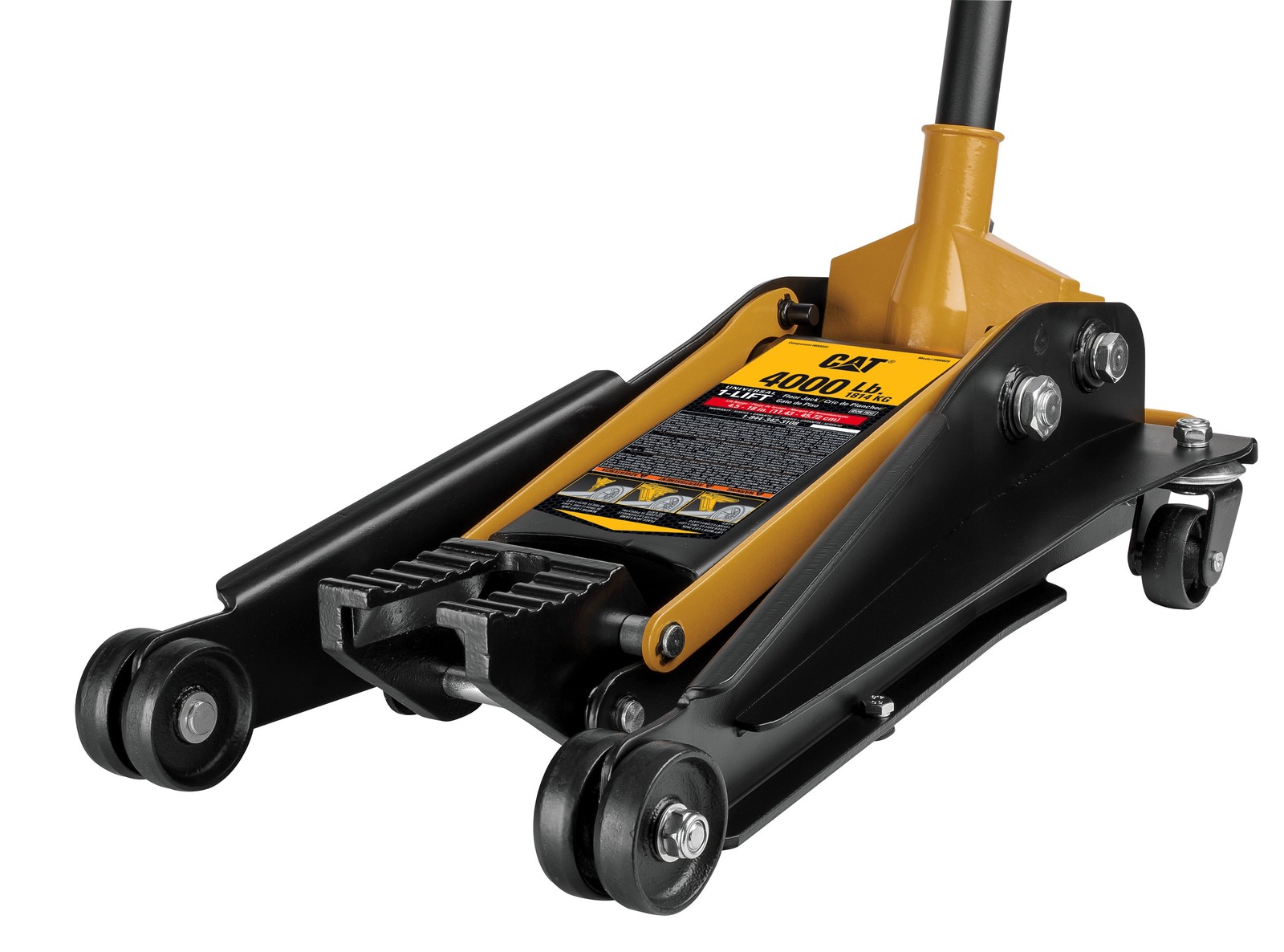 Cat 2 Ton Universal 1-Lift Jack with 3 Ton Jack Stands - 980829ECE