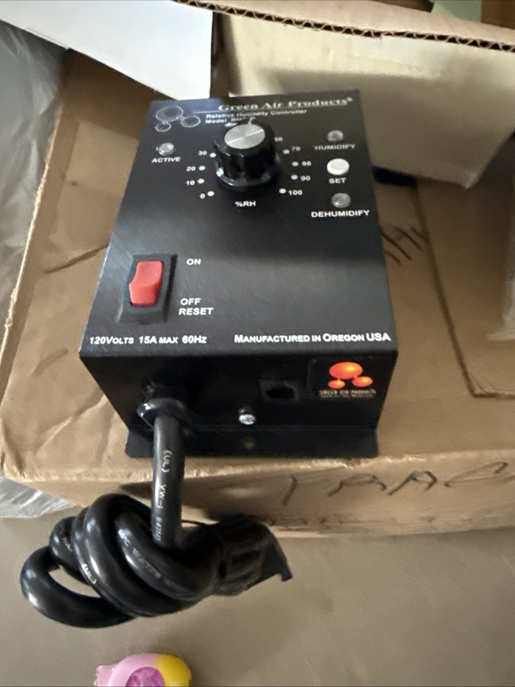 Green Air Products Model (RHC-R ) Relative Humidity Controller