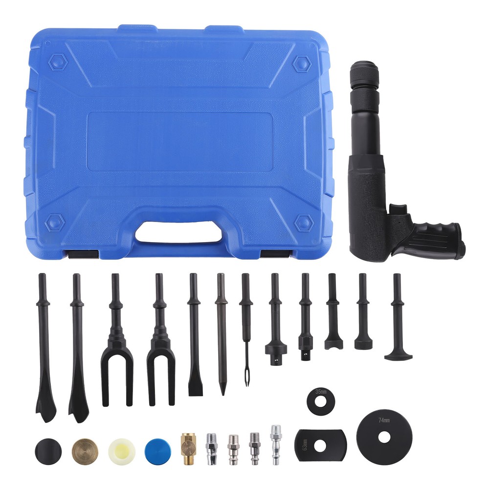 Air Hammer Chisel Tool Kit Set Pneumatic Heavy Duty Multi-functional Hammer new