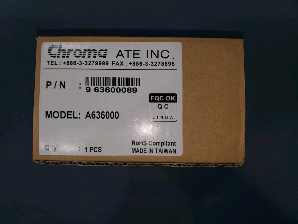 Chroma A636000 GPIB Interface Module for 63600/63200A Test System DC Load