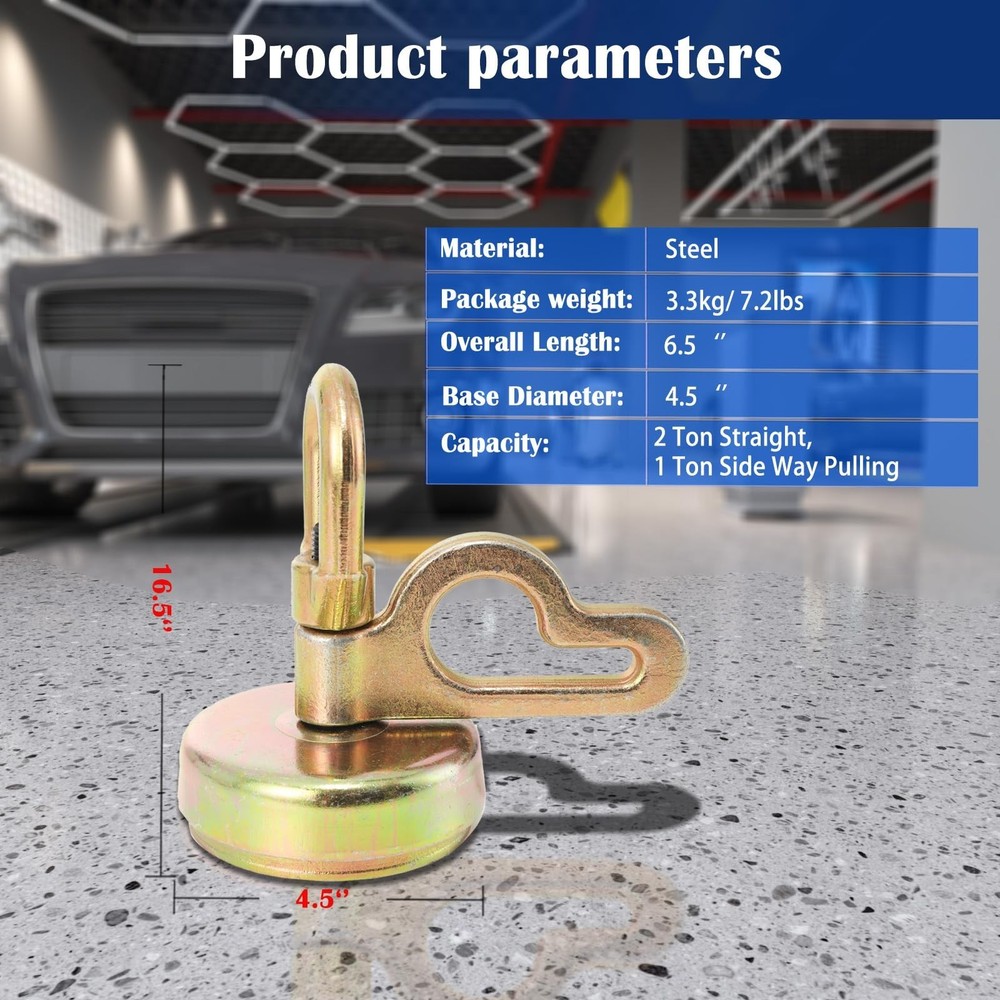 Auto Body Puller Clamp Chassis Repair Strut Puller Straightener Boltless 2 Wa...