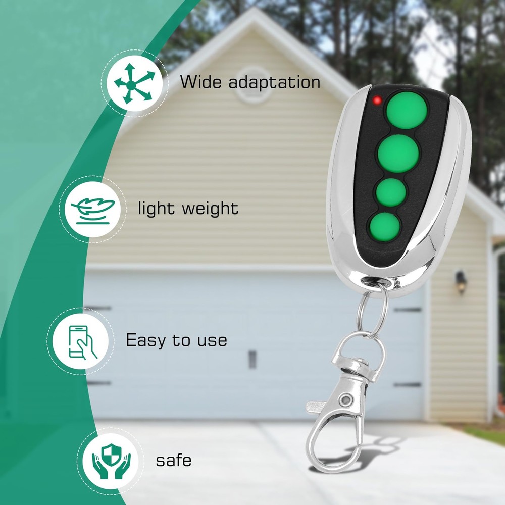 M12 Remote Control Transmitter for Automatic Swing Sliding Gate, Compatible w...