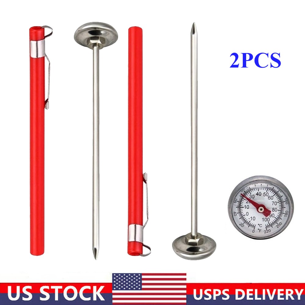 New Dial Pocket Thermometer for AC #5045 2PCS