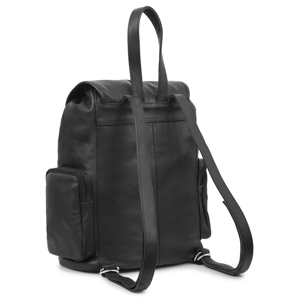 Leather Backpack Handcrafted HL80510BLACK