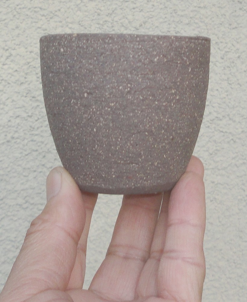 Round Bonsai Pot Mame Accent Planter 3"x2.5"