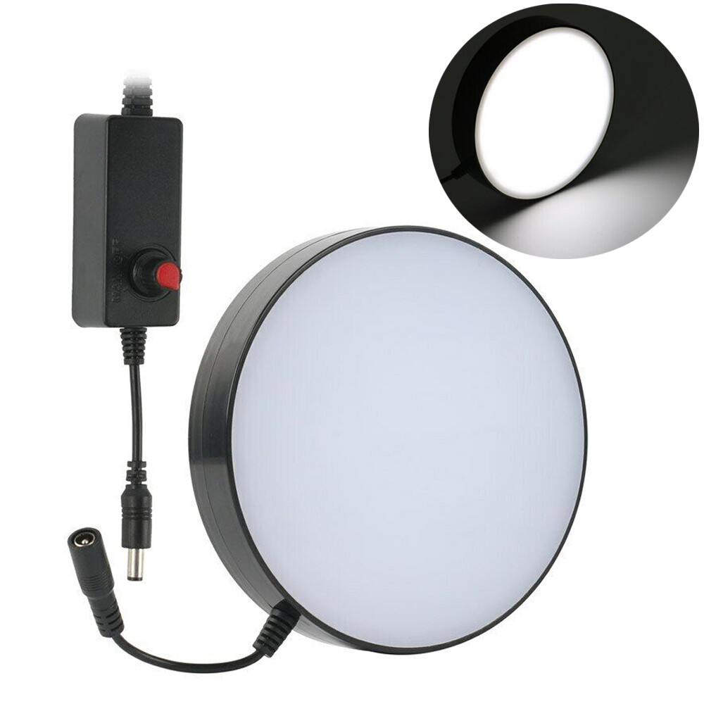 Adjustable Brightness LED Ring Bottom Light Source F Stereo Microscope100-240V