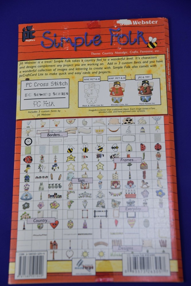 5 Provo Craft HugWare Discs - Win/Mac CDs