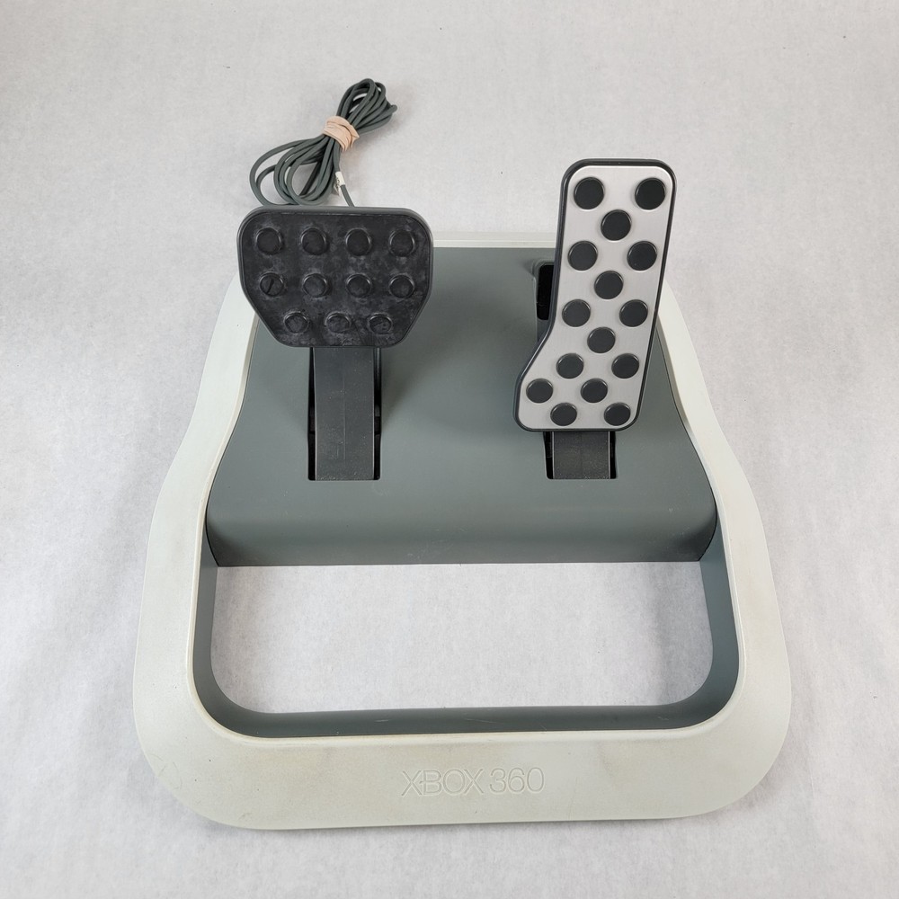 Microsoft Xbox 360 Wireless Racing Steering Wheels Controller & Pedals Only