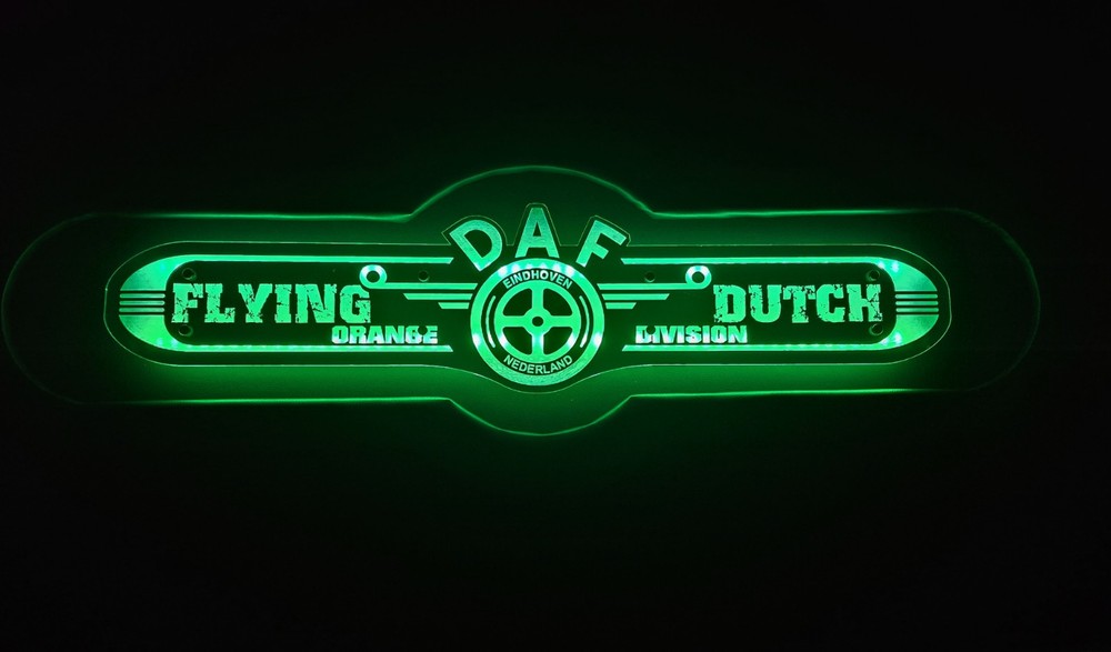 LED Light board with mirror DAF