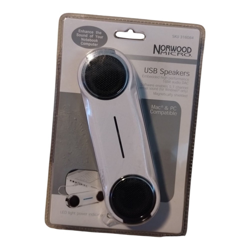 Norwood Micro USB Speaker Embedded High Performance 16bit Audio Dac Mac & PC