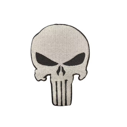 The Punisher Comic Patch, Iron On/Sew On