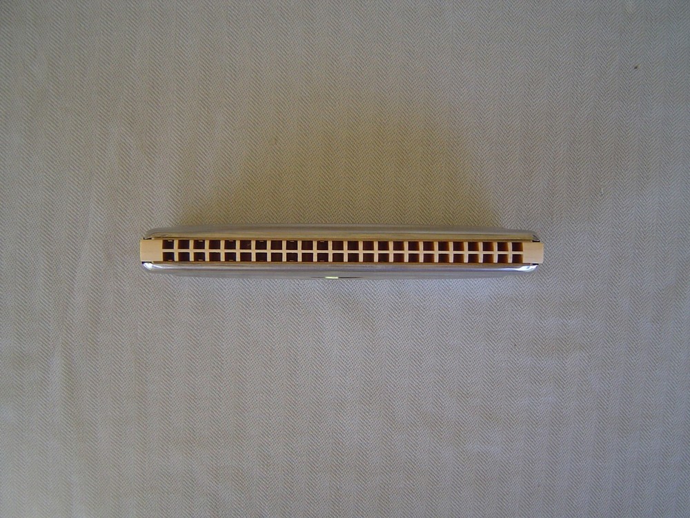 "ECHO" MODEL 56/96 DOUBLE SIDED TREMELO IN "C/G" WITH NICE BOX