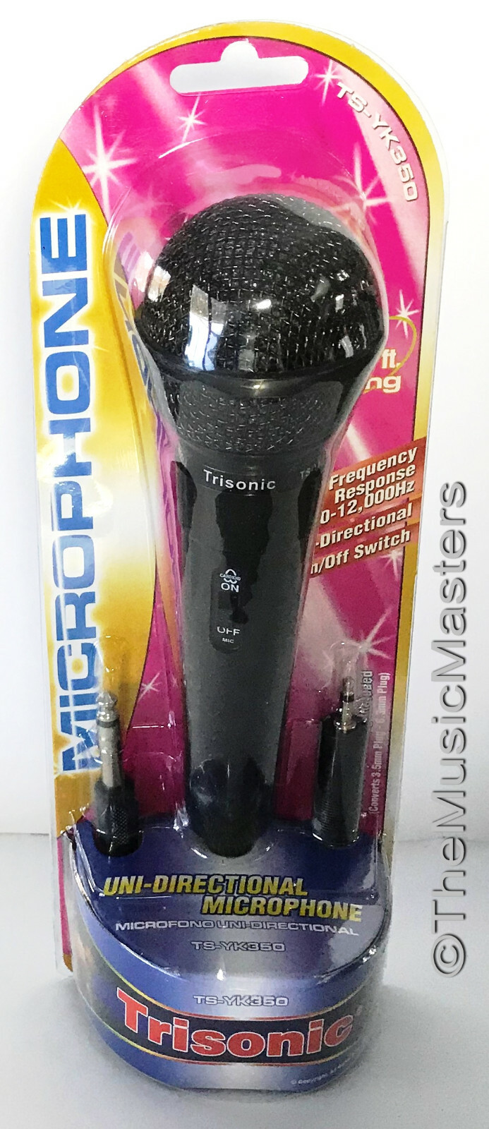 Handheld Dynamic Karaoke Computer MICROPHONE Vocal DJ PA Mic Extra Plug Adapter