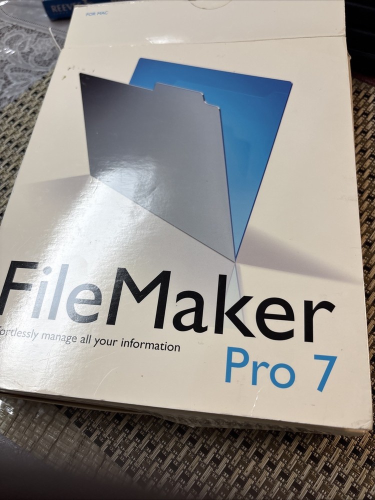filemaker pro 7 for MAC