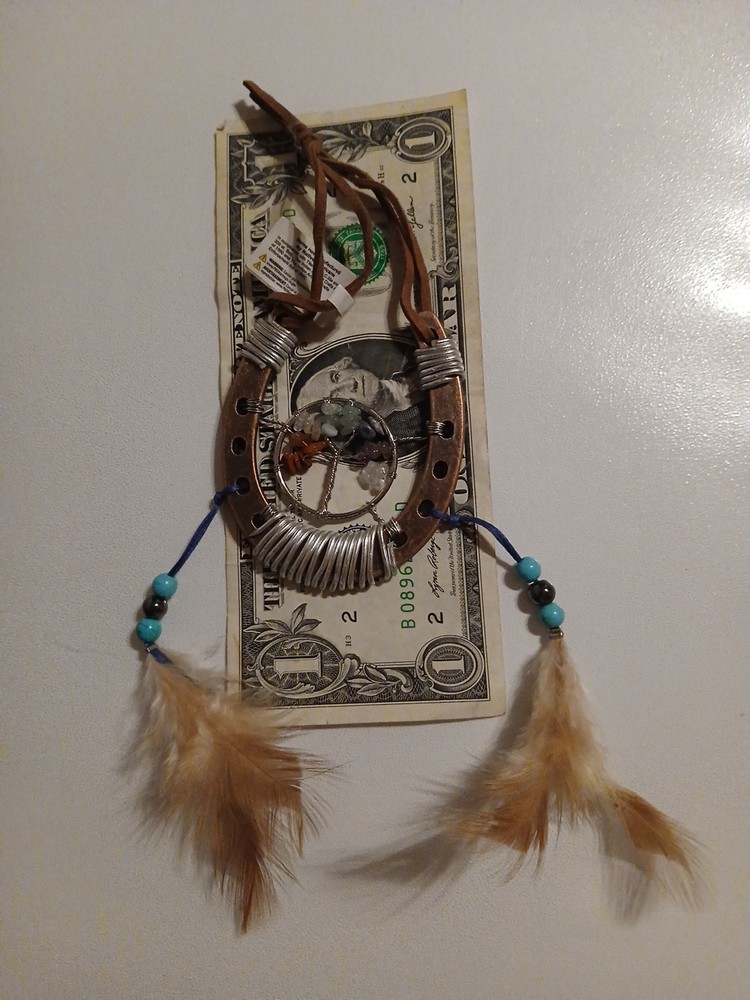 Horseshoe Dream Catcher Hanging accent piece