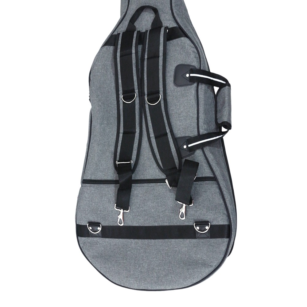 4/4 Cello Gig Bag Thickened Cello case with Multiple Pockets,Handle,straps light