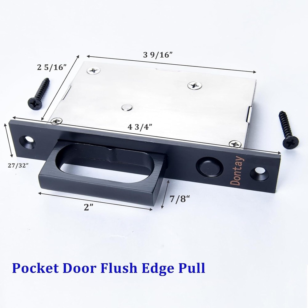 Dontay 1 Pocket Door Edge Pull Push Automatic Bounce Switch Hidden Pop-up
