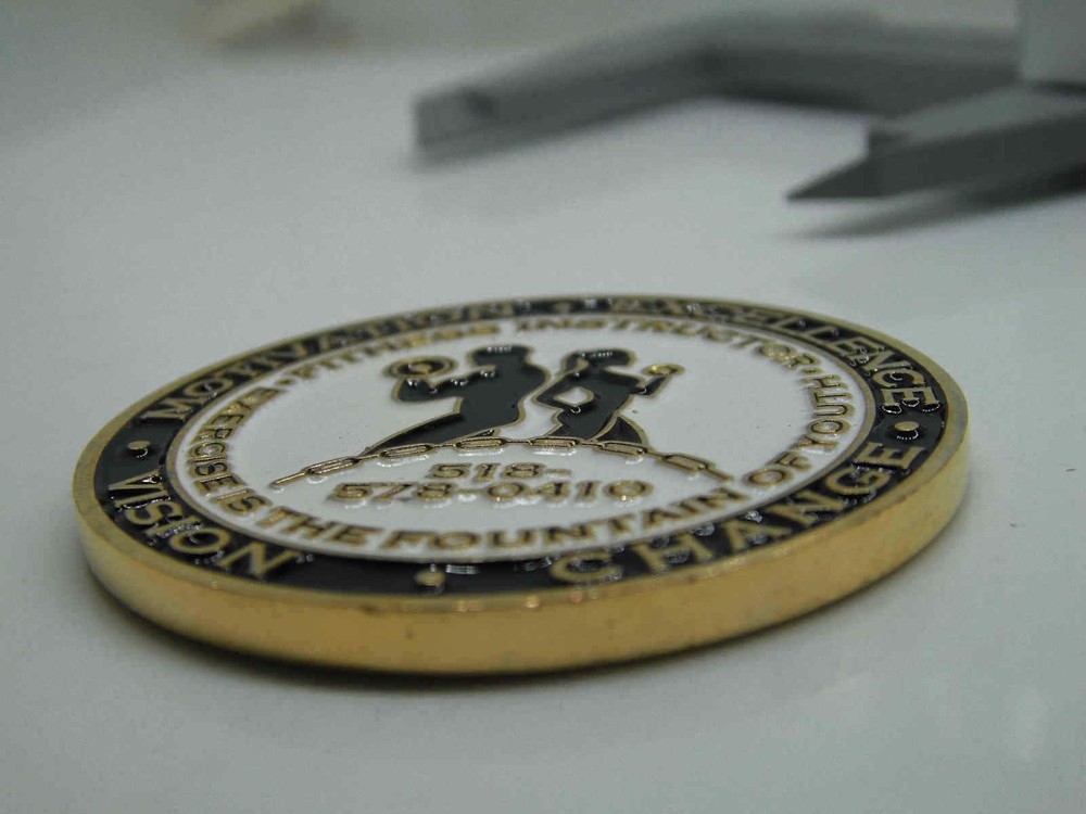 ALBANY TRAINING ACADEMY SHOCK CHALLENGE COIN