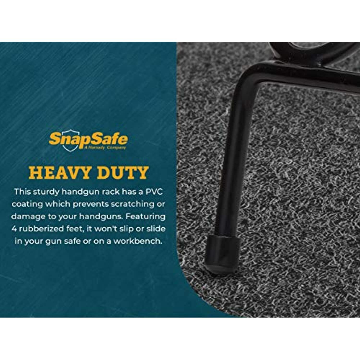 6 Hunting Pistol Handgun Rack Maximize Storage Space Easy Carriage Tactical Tool