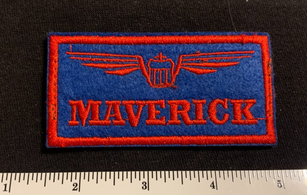 MAVERICK (Top Gun) EMBROIDERED PATCH