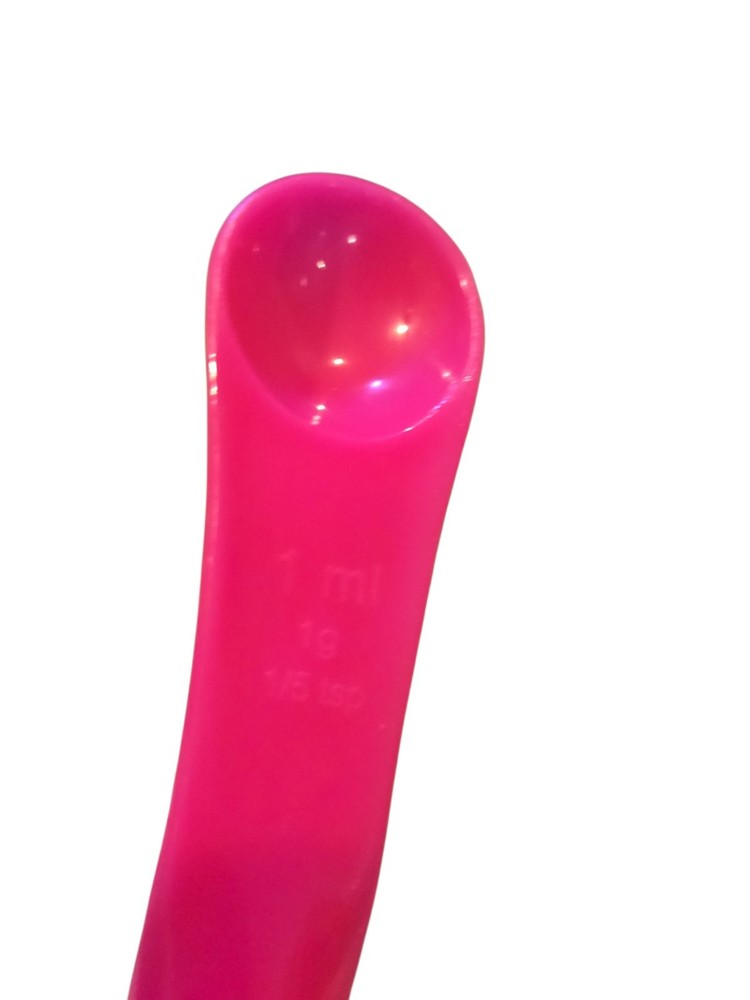 Milliliter/Gram Rainbow Measuring Spoons (plastic)