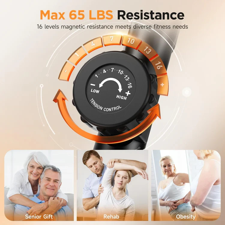 YOSUDA RC-MAX Recumbent Exercise Bike For Home Safe Low-Stress Workouts