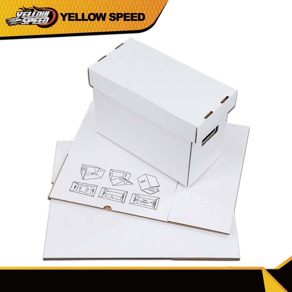 Comic Books Storage Boxes Short Holds 150-175 Stackable Durable Archive 3Pcs