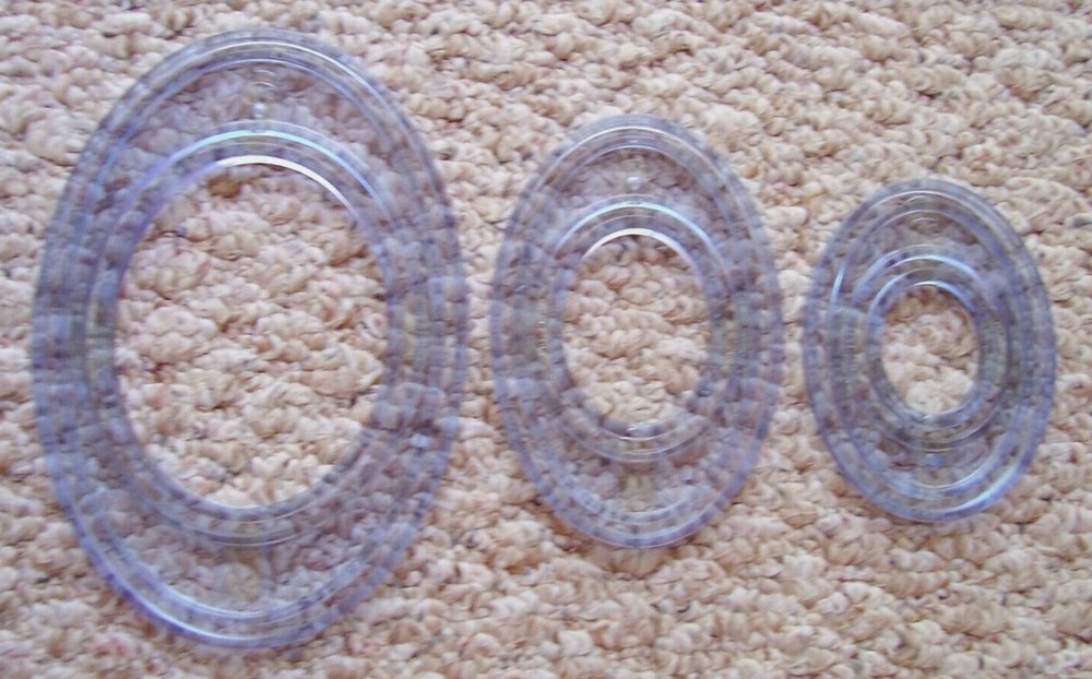 Creative Memories Custom Cutting System Patterns 3 Ovals