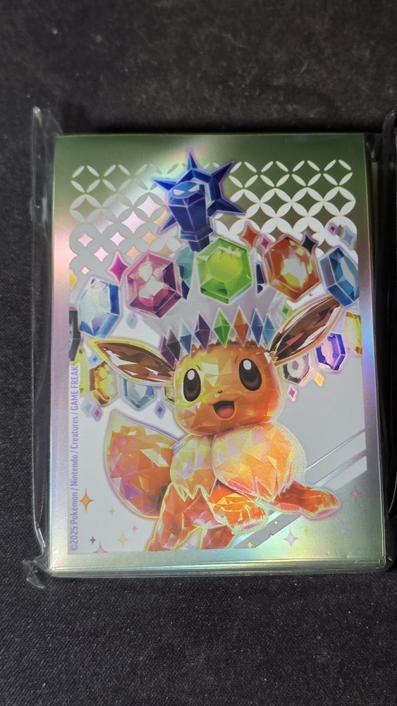 Pokemon Scarlet & Violet: Prismatic Evolutions ETB Deck Sleeves - 65 count