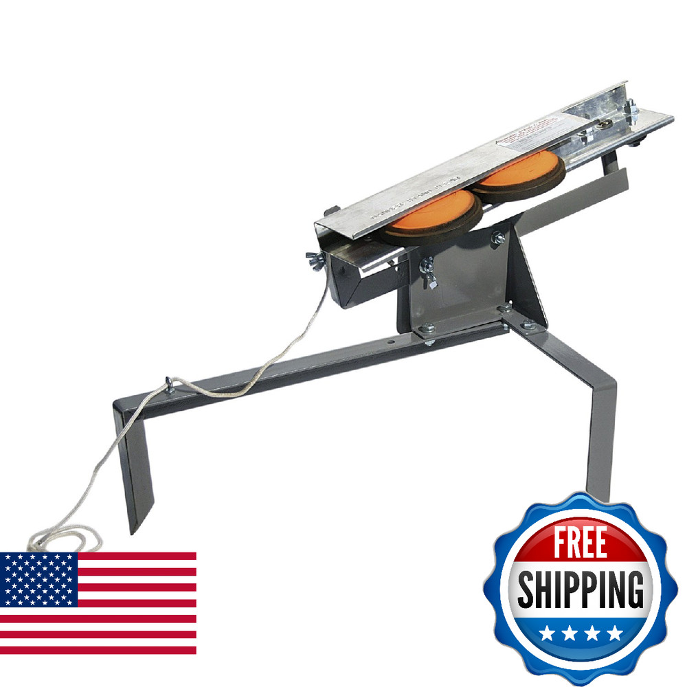 Champion High Fly String Release Manual Clay Pigeon Trap - Adjustable & Portable
