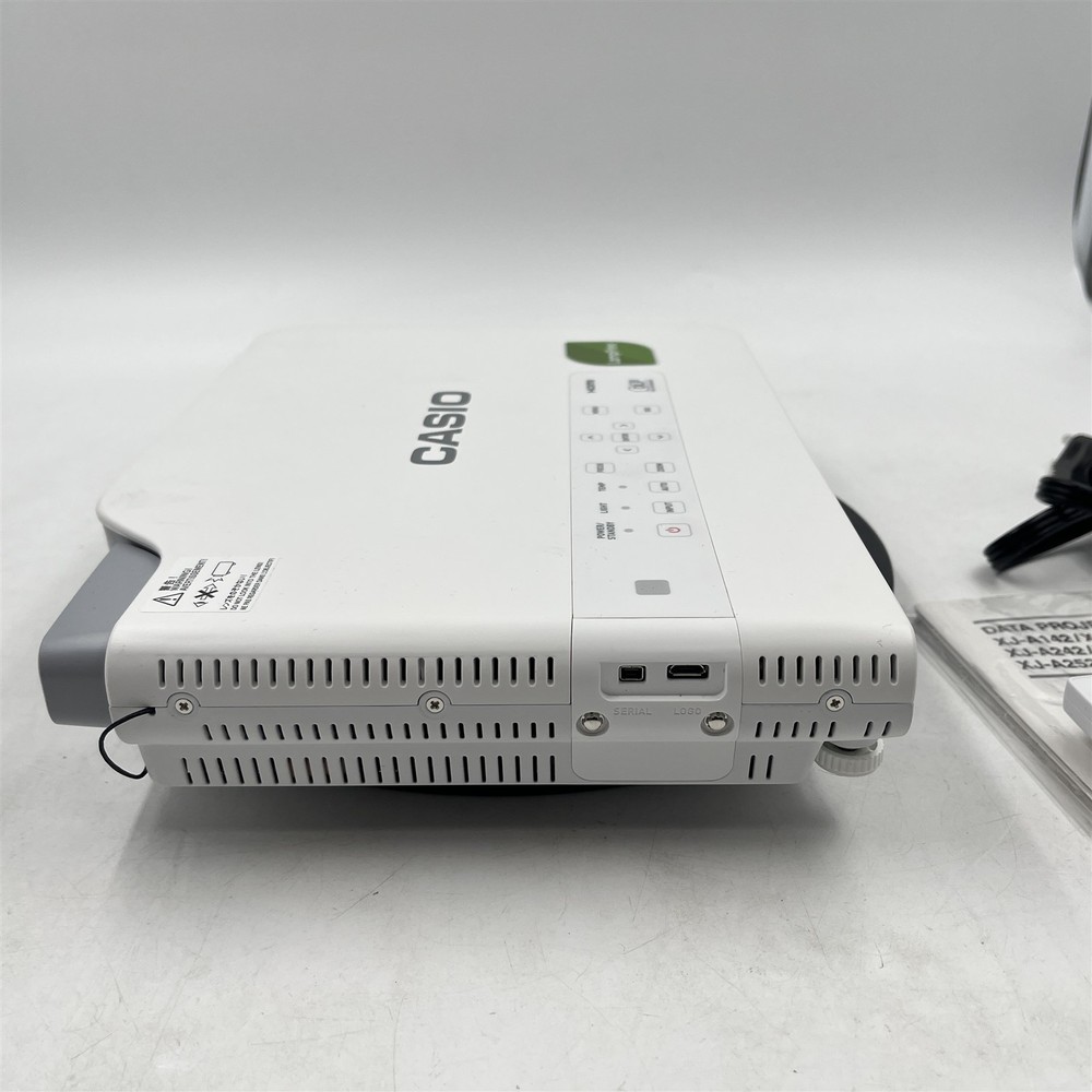 Casio XJ-A257 Slim Projector Lamp Usage: Less Than 1Hr