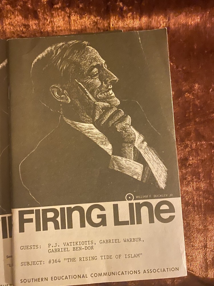 FIRING LINE Playbook Script Transcript 11 Booklets - Mint Condition 1970s