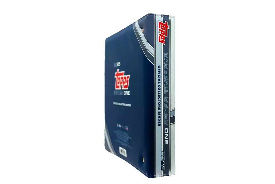 2025 Topps Series 1 3 Ring Binder