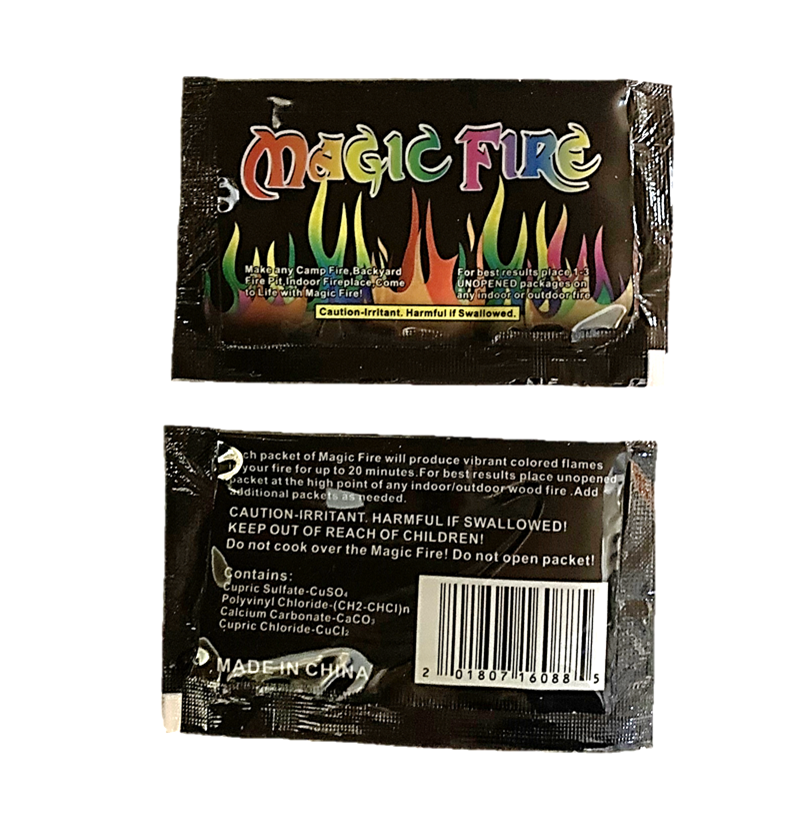 CAMPFIRE COLOR CHANGING FLAMES MAGIC FIRE COLORANT - 288 PACKS