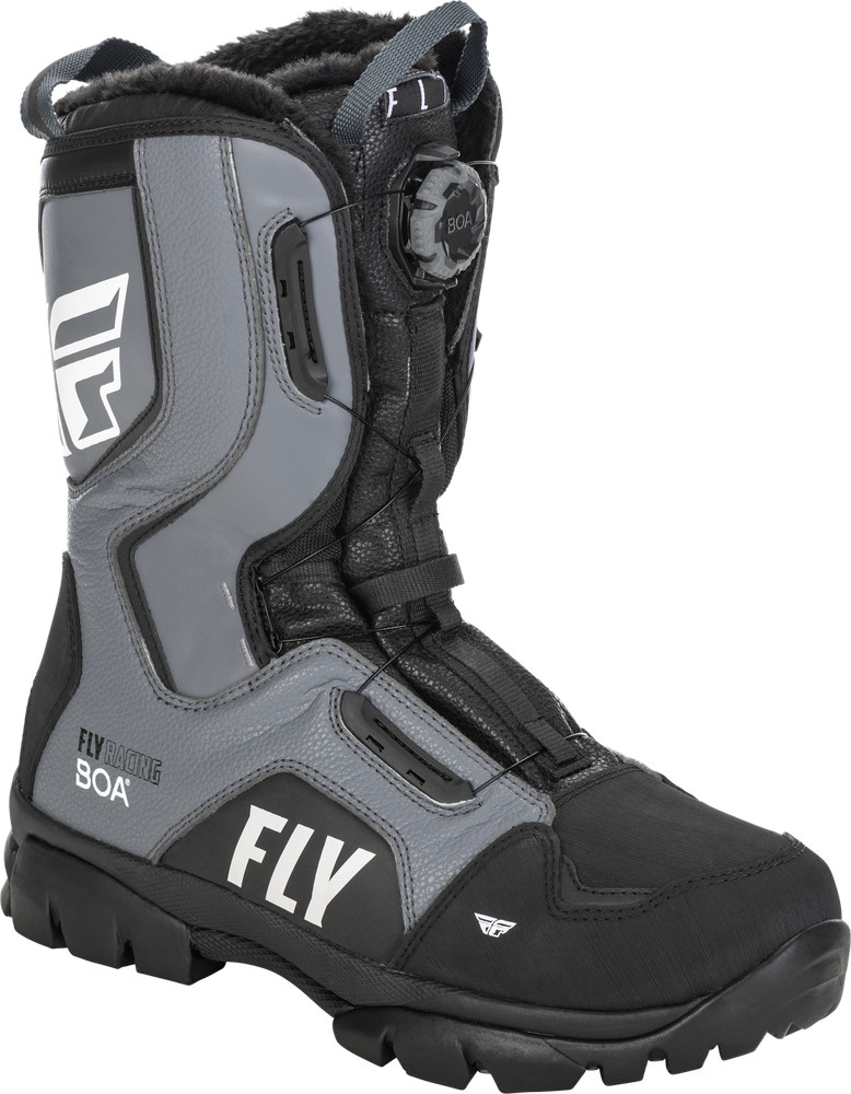 Fly Racing Marker BOA Boots 10 Black/Grey