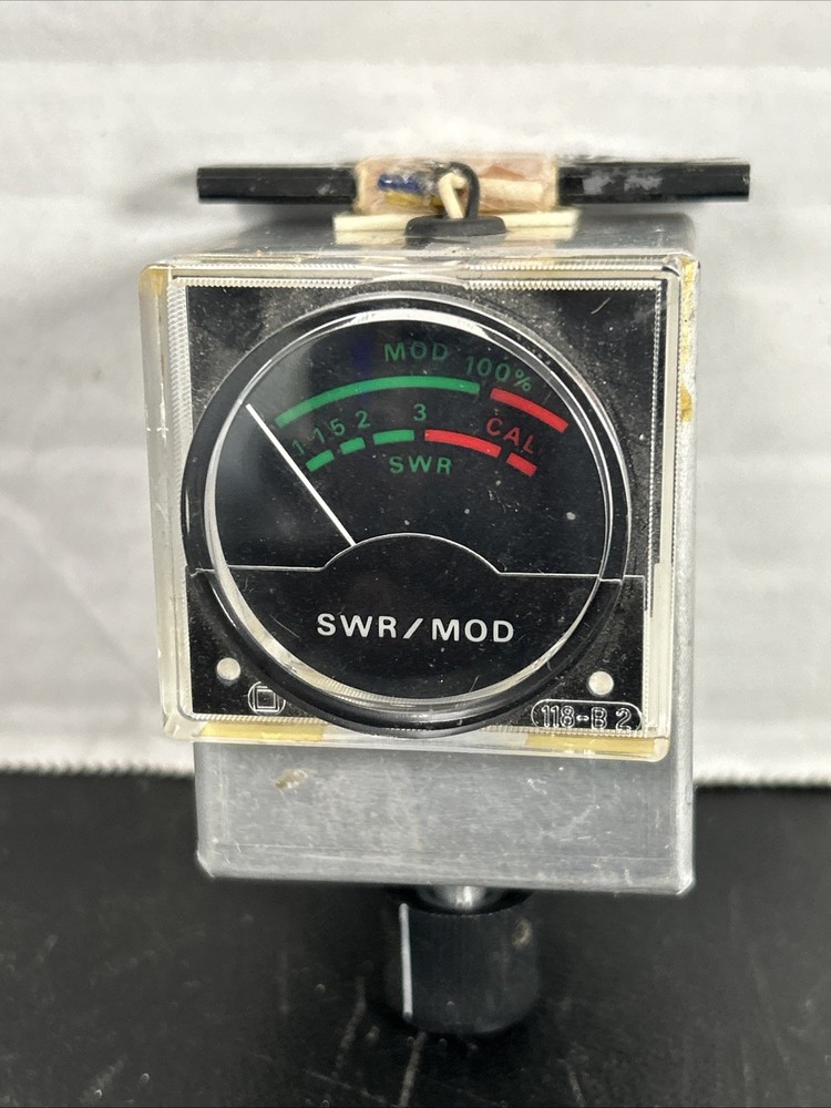 SWR (Standing Wave Ratio) and modulation meter (untested)