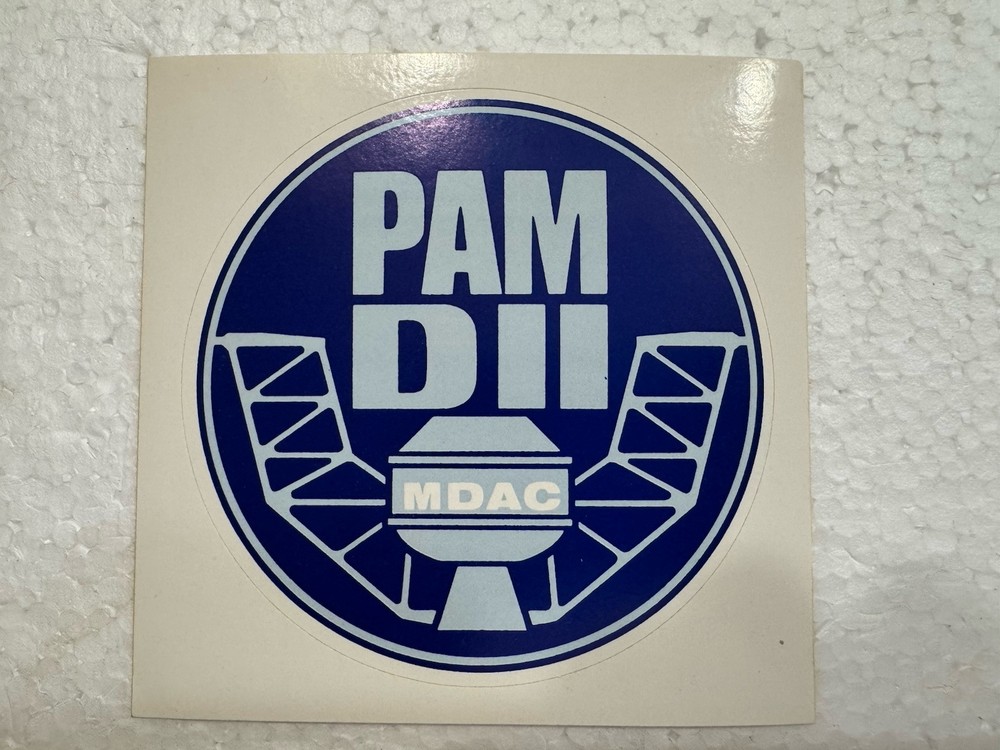 Vintage McDonnell Douglas Sticker- PAM - DII