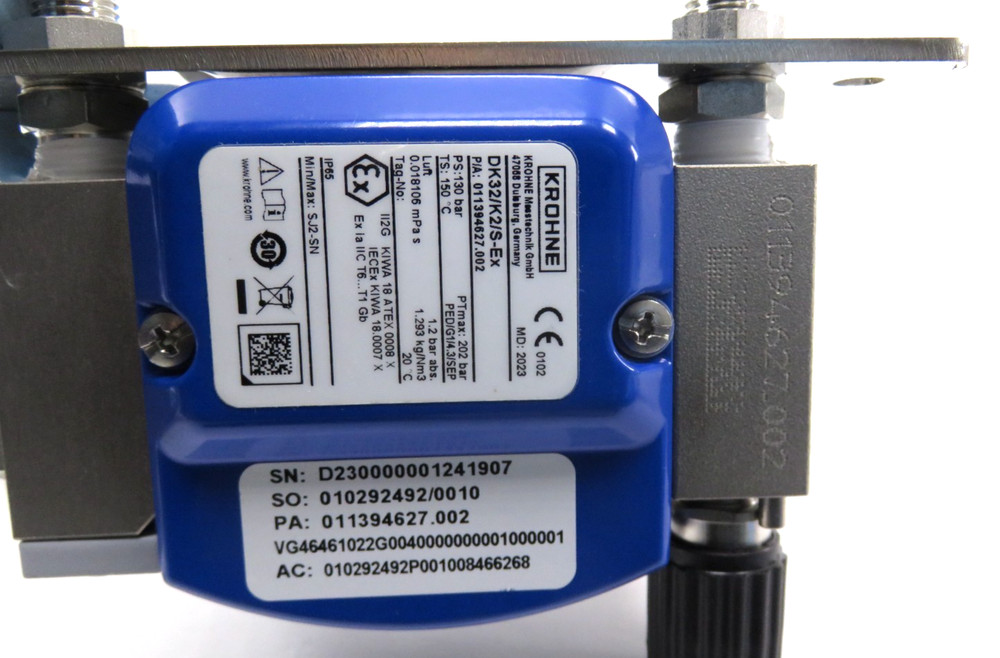 Krohne DK32/K2/S-EX Variable Area Flowmeter 011394627.002
