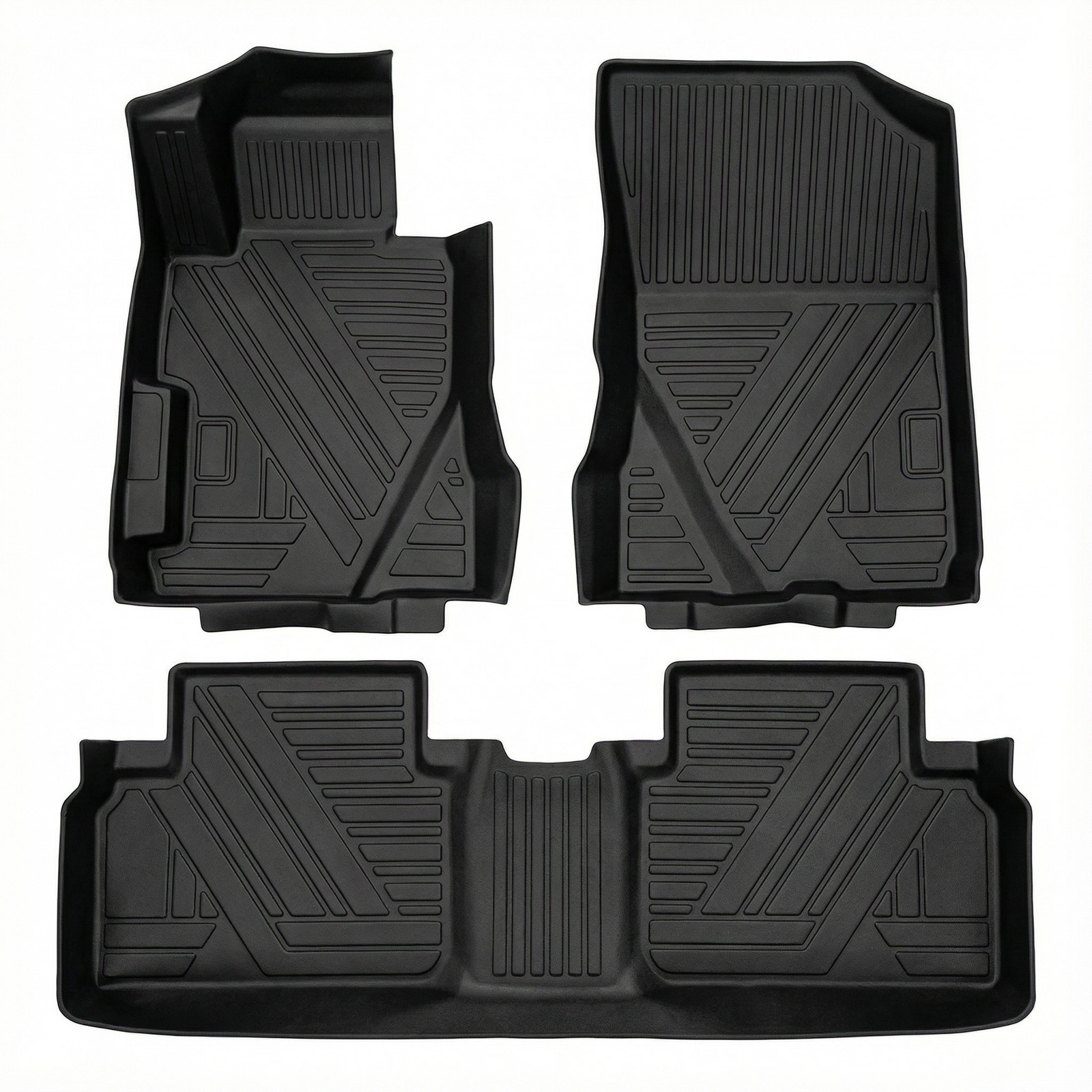 Floor Mats for Honda Civic 2006-2011 Sedan Front & Rear All Weather TPE Liner