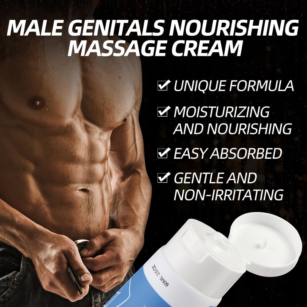 Male Growth & Moisturizing Cream - Complete Enhancement Solution