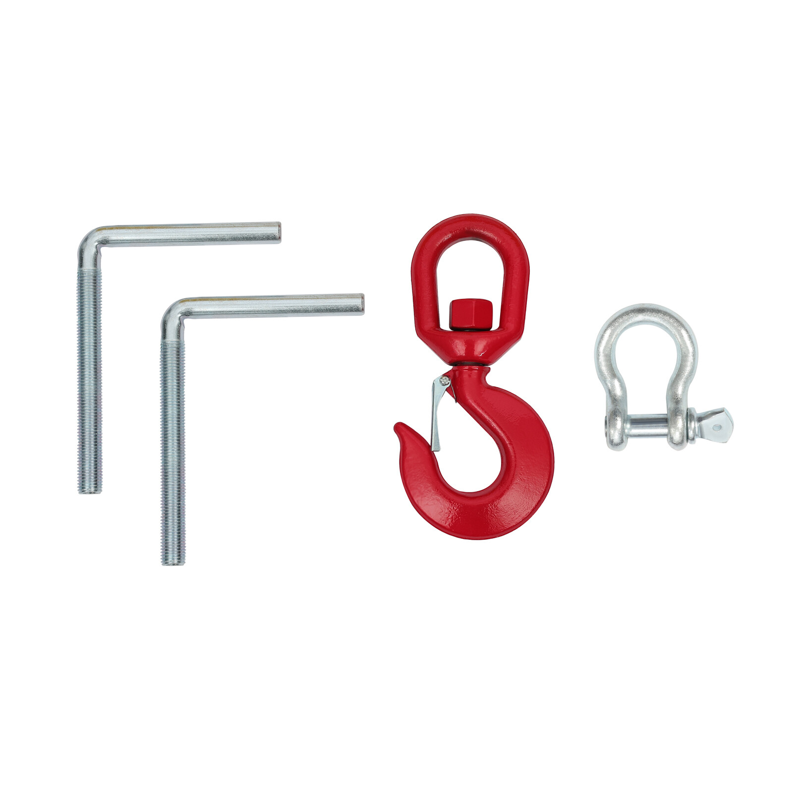 Forklift Lifting Hook Attachment Mobile Forklift Crane with Swivel Hook 4800lbs