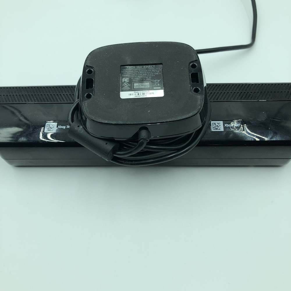 Xbox 360 Kinect Sensor Bar Camera Only Model 1414 Black Microsoft