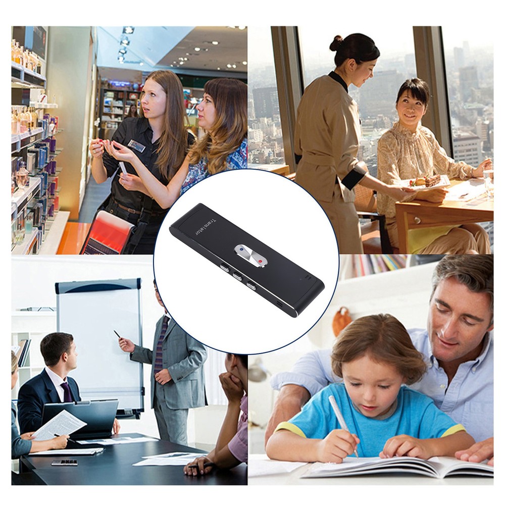 Language Translator Device Supports Multi Languages Real Time Bluetooth Con PFKZ