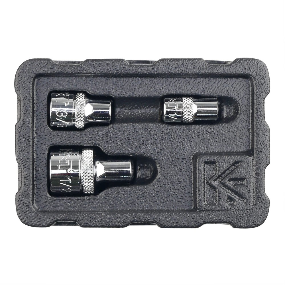 K301 Square Drive Magnetic Bit Holder Socket Adapters, 3-Piece