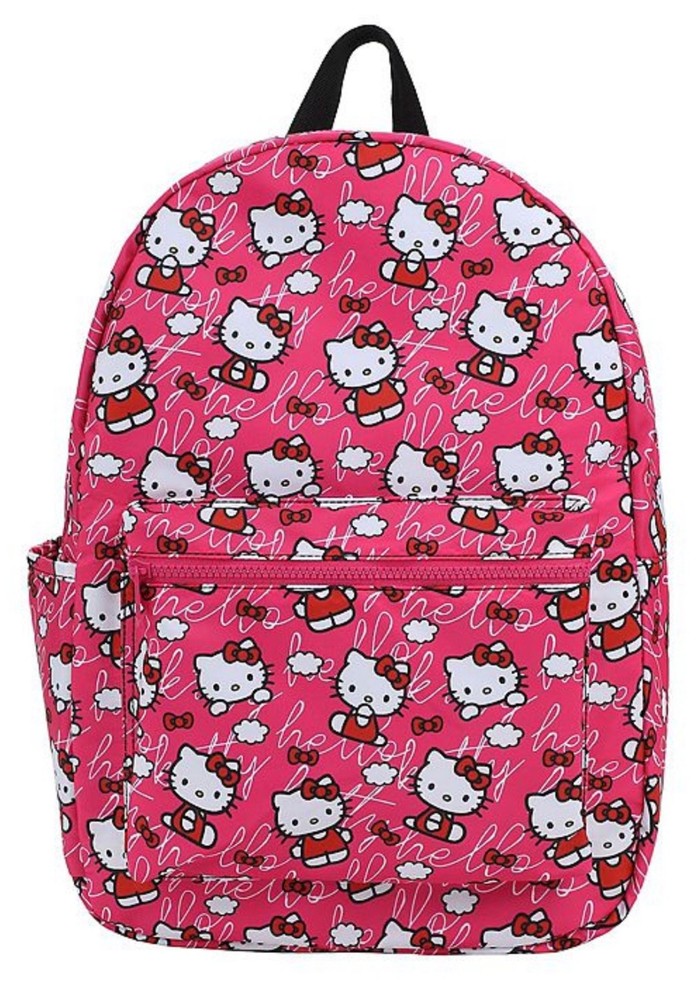 Sanrio HELLO KITTY Toss Print Pink Backpack -  New