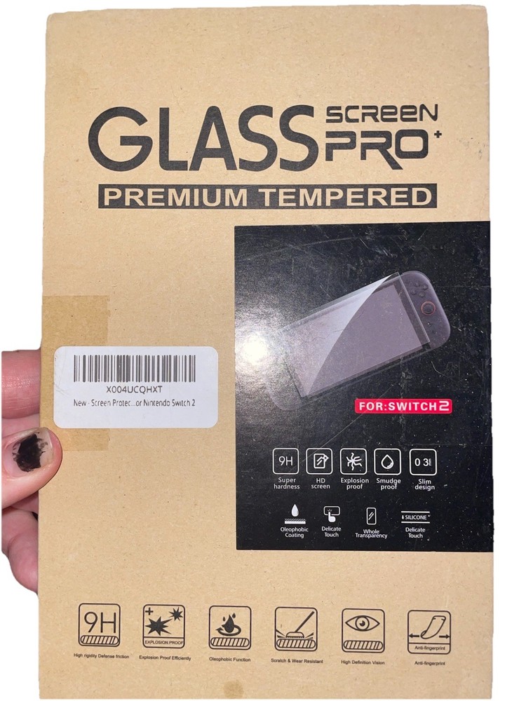 Glass Screen Pro Premium Tempered Screen Protector For Nintendo Switch 2